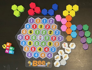 The contents of Bee Genius