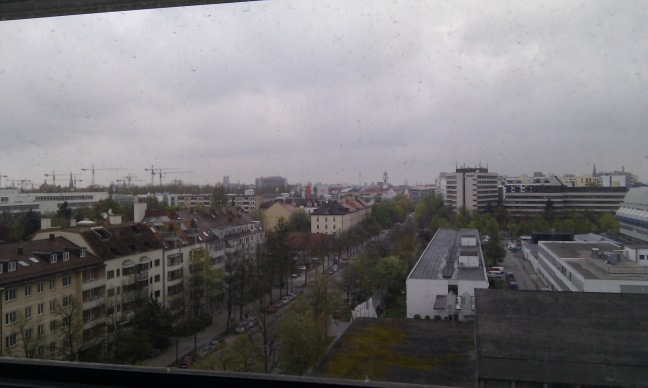 View North from amasol Office in Munich